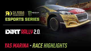 HIGHLIGHTS - Yas Marina - World RX Esports Series - DiRT Rally 2.0