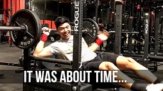 Benching 225 for the First Time - The Finale