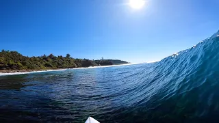 SURFING AN EPIC POINT BREAK DOWN SOUTH!! (POV SURF VLOG)