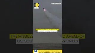 North Korea launches missiles from a submarine I WION Shorts