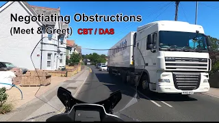 Negotiating Obstructions - Meet & Greet - CBT / Direct Access Motorcycle Training