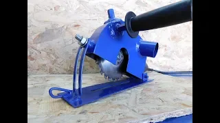 Angle Grinder Hack / Make A circular saw From Angle Grinder DIY