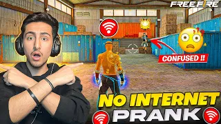 No Internet Prank Gone Wrong🤣😱1x2 In Lone Wolf - Free Fire India