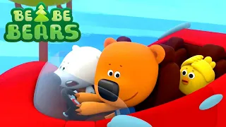 Bjorn and Bucky 🧸 Be Be Bears 🌞 Opposite Day ☀️ Cartoons Collection 💚 Moolt Kids Toons Happy Bear