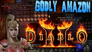 MOST GODLY BOWAZON EVER | Diablo 2 Resurrected