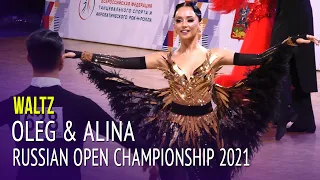 Waltz = Oleg Chzhen & Alina Ageeva = 2021 Russian Open Championship Adult Ballroom
