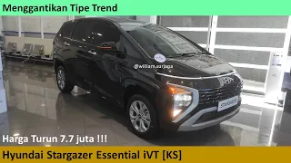Hyundai Stargazer Essential iVT 7P [KS] review - Indonesia