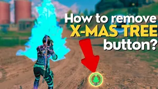 *TRICK to remove the CHRISTMAS TREE button FAST in (3 SECONDS)* | Call of duty Mobile