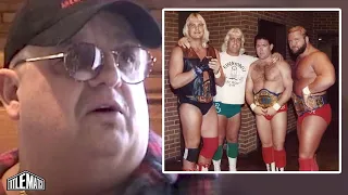 Dusty Rhodes on Ric Flair, Tully Blanchard, Arn Anderson & Barry Windham (Four Horsemen)