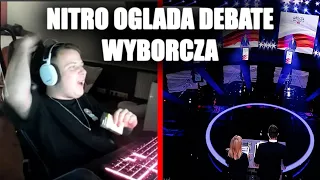 NITRO OGLĄDA DEBATE WYBORCZĄ