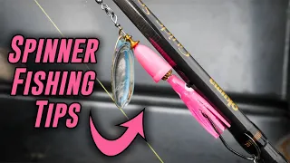 How To CATCH Salmon, Trout, & Steelhead With SPINNERS. (EASY To Learn.)