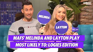 MAFS' Melinda and Layton play Most Likely To: Logies Edition | Yahoo Australia