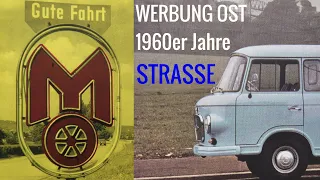 FLASHBACK Werbung Ost DDR * STRASSE * Road * 1960's * Advertising East Germany * GDR