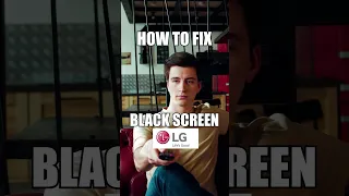 Black Screen on an LG TV? Do this! 📺 #Shorts