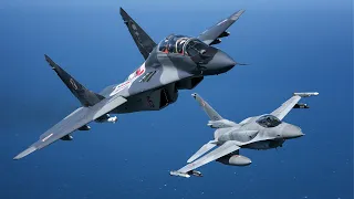 F-16 vs Mig-29: Which Aircraft would win a dogfight?