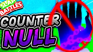 HOW to COUNTER the NULL Glove 👾- Slap Battles Roblox