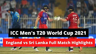 England vs Sri Lanka highlights   ICC T20 world cup 2021   ENG vs SRI