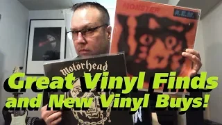 Great Vinyl Finds and New Vinyl Buys!