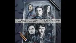 My Hannibal Fan Art - Step by step