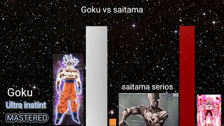 Saitama vs all universe power levels bully maguire watch till end