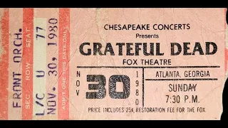 Grateful Dead Live  Fox Theater on 1980-11-30