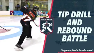 Goalie Drills: Tip and Rebound Drill