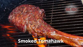 Smoked Tomahawk Ribeye