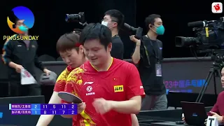 Fan Zhendong/Wang Manyu VS Zhao Zihao/Fan Siqi | 2023 World Table Tennis Championships Trials