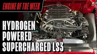 Hydrogen-Powered Supercharged LS3 Engine