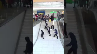 Shuffle dance on stairs with lightning shoes #shorts #shuffledance #short_video