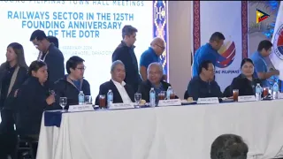 The Department of Transportation (DOTr) holds its Bagong Pilipinas Town Hall Meeting...