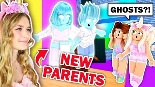 We Got ADOPTED By GHOSTS In Brookhaven! (Roblox)