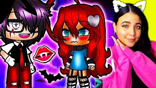 A Vampire Best Friend...🧛‍♂️❤ Gacha Life Mini Movie Love Story Reaction ft Andrew Schuler