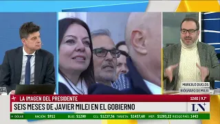 Cómo está la imagen de Milei a seis meses de Gobierno; el testimonio de su biógrafo Marcelo Duclos