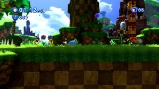 Sonic Generations Прохождение:Часть 1 Green Hill Act 1