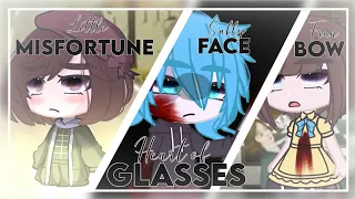 · ☁ · Heart of glasses –Meme GC;Little Misfortune,Sally Face e Fran Bow