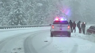 10-23-2020 - Stevens Pass, WA - First Winter Storm of the Season - Accident