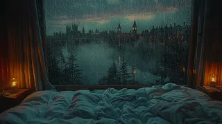 Rain Sounds for Insomnia Relief and Restful Sleep | Enjoy A Good Night's Sleep On A Rainy Day