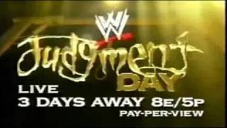 WWE Judgement Day 2002 Commercial