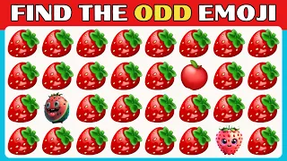 Find The ODD One Out😨 |How good are your eyes👀 |Emoji Quiz| Hard Challenge Ever | The Riddle Rover