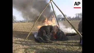 Germany - Protest over nuclear waste transport