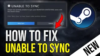 [UPDATED 2023] How To FIX Unable To Sync Error (Steam)