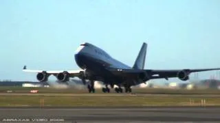 United 747-422 [N177UA] - Takeoff from Sydney - 3 August 2008 - Abraxas Video