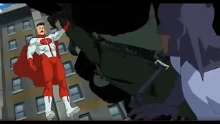 Omni man Saved Dark Wing Scene   The Invincible Season 2 Episode 1 2021