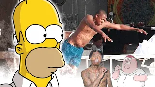 Comparing the Careers of RAPPERS and CARTOONS