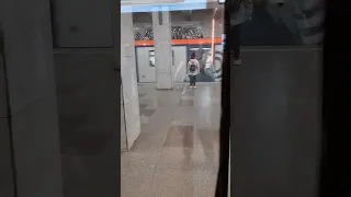 Станция Беляево. Калужско рижской линии #мемы #москва #train #metro #метро