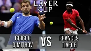 Grigor Dimitrov Vs Frances Tiafoe - Laver Cup 2018 (Highlights HD)