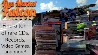 Crazy rare CD and Record finds at the Flea Market