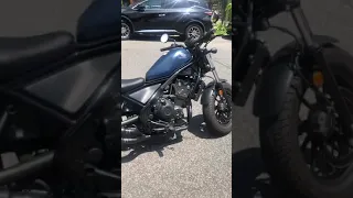 HONDA REBEL 500 exhaust by DBK