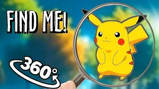 Find Pikachu in an Incredible 360° VR 4K Video Challenge